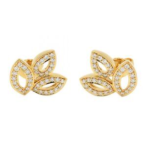Harry Winston Lily Cluster Au750 Diamond Earrings
